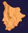 Tagliere a forma di Toscana sp.cm.2,6 /Cutting board shaped Tuscany thickness cm.2,6